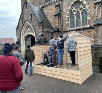 Kerststal in Meeuwen